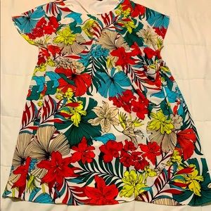 Signature by Robbie Bee Floral dress